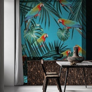 Parrots Tropical Jungle 1