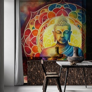 Watercolor Buddha #12