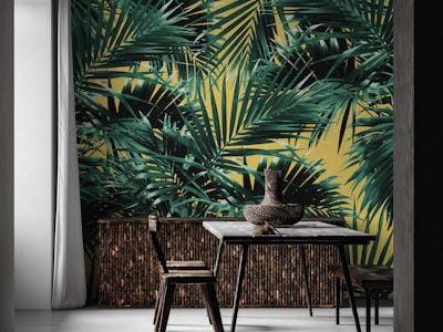 Tropical Palm Leaf Jungle 2