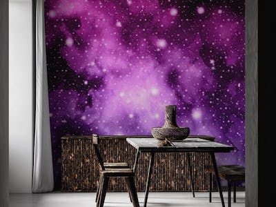 Purple Pink Galaxy Nebula 1