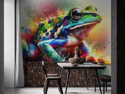 Watercolor Frog