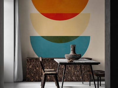 Modern art with circles 21