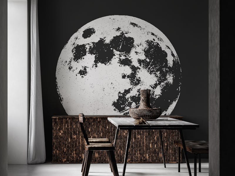 Full moon shining bright