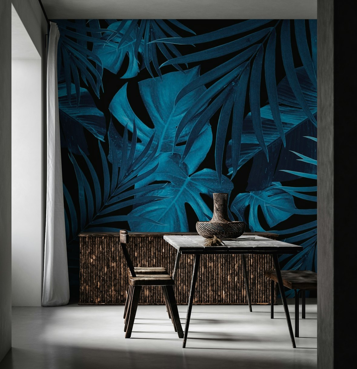 Tropical Jungle Night 2 wallpaper