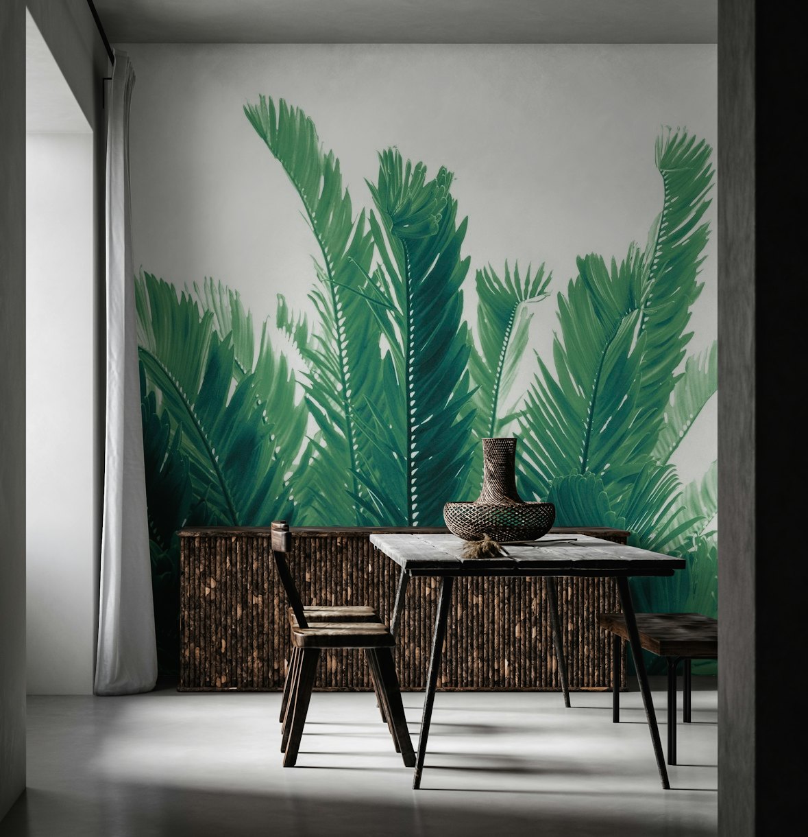 Tropical Leaves Dream 2 wallpaper