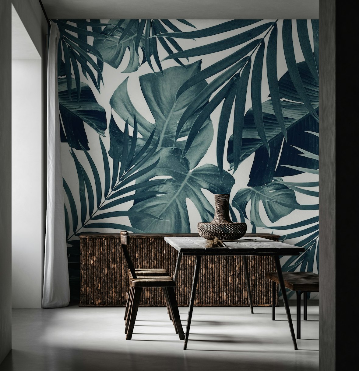 Tropical Jungle Leaves 9 wallpaper