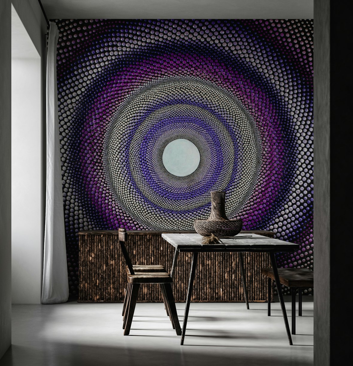 Purple Tunnel wallpaper
