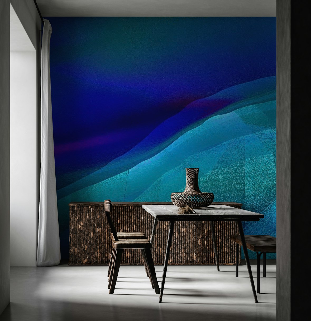 Moonlight Ocean Waves v2 wallpaper