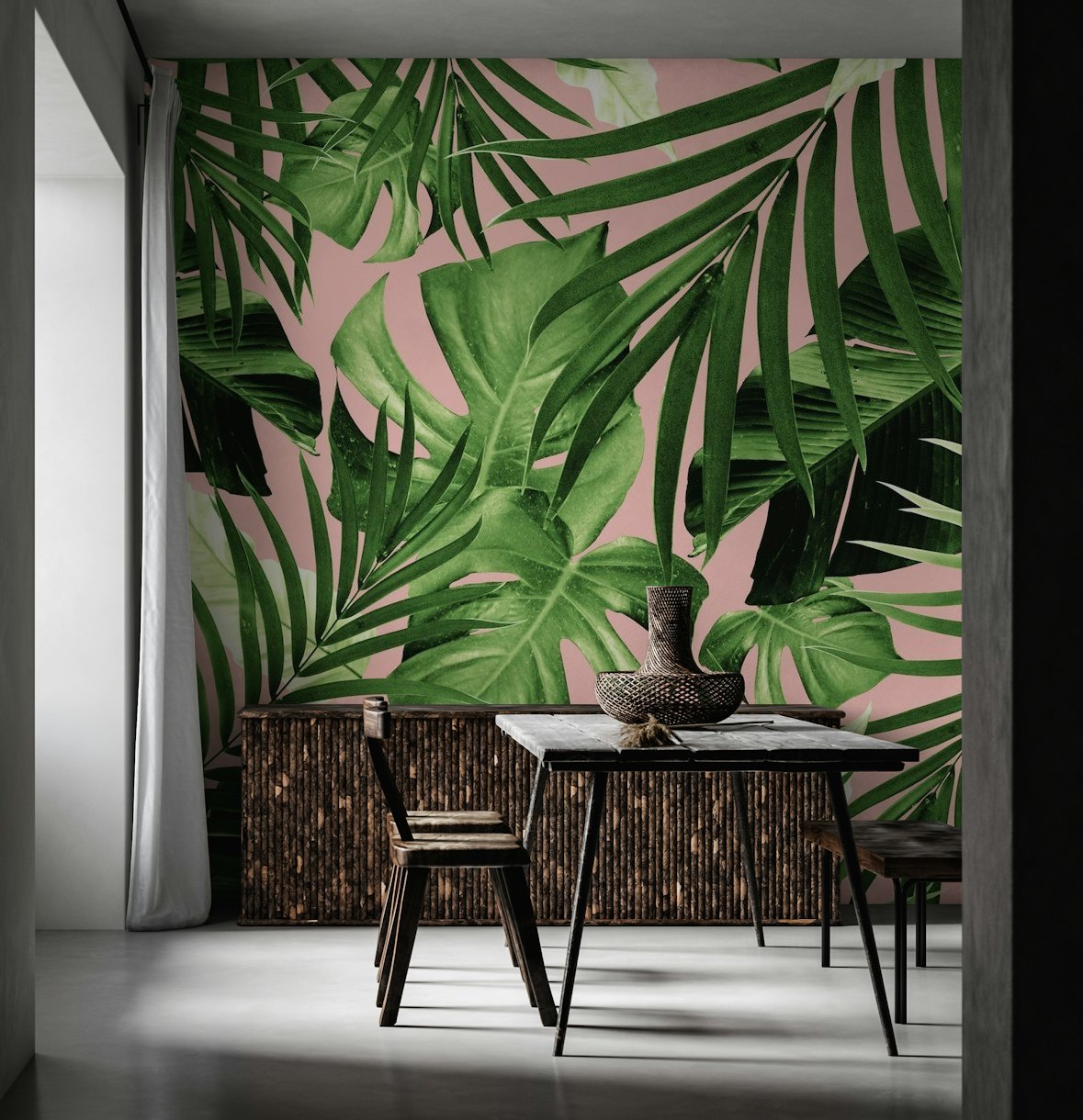 Tropical Jungle Leaves 11 wallpaper