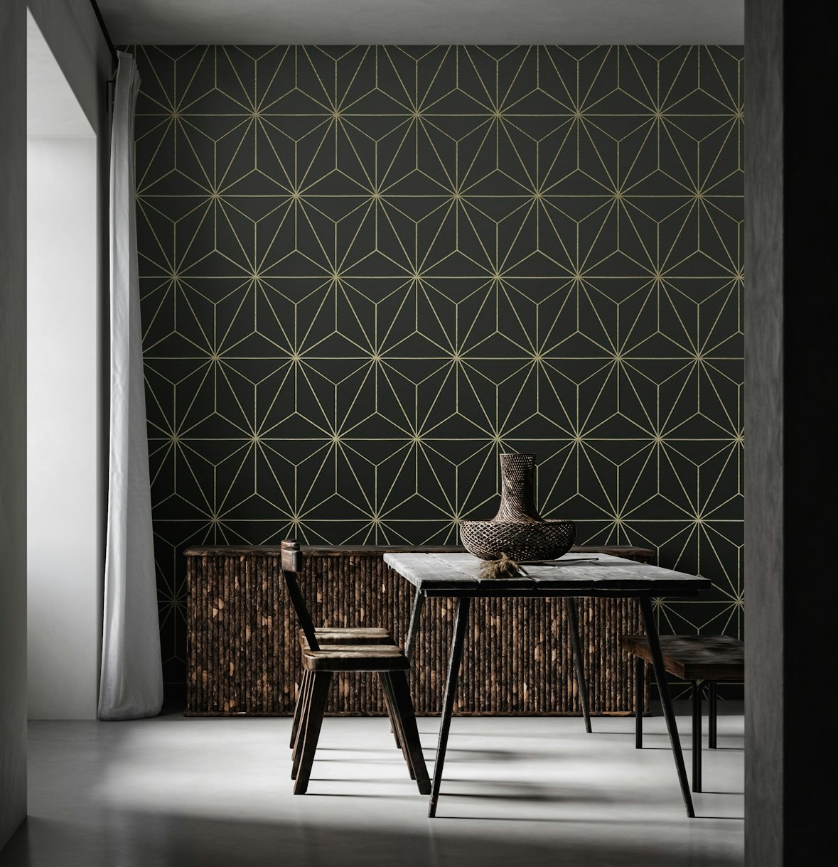 Geometric Glamor 5 wallpaper