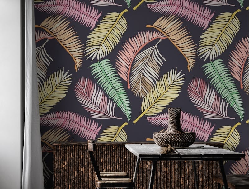 Palm Leaves repeating pattern