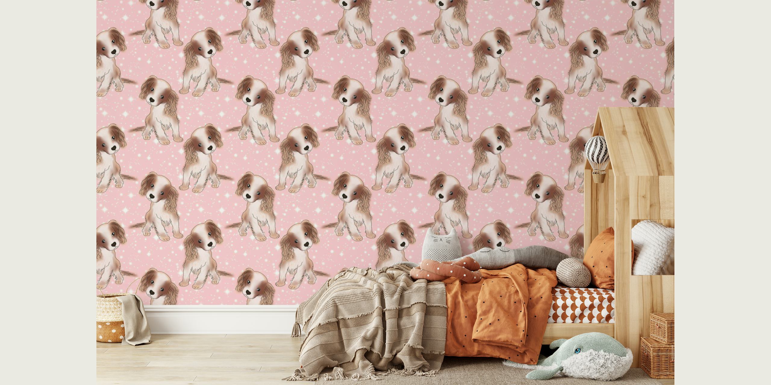 Cocker Spaniel Puppies papel de parede