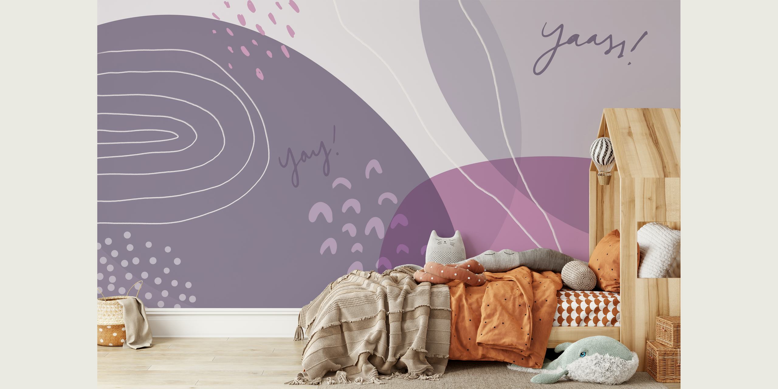 Tapeta Yay Fun Wall w aranżacji pokoju