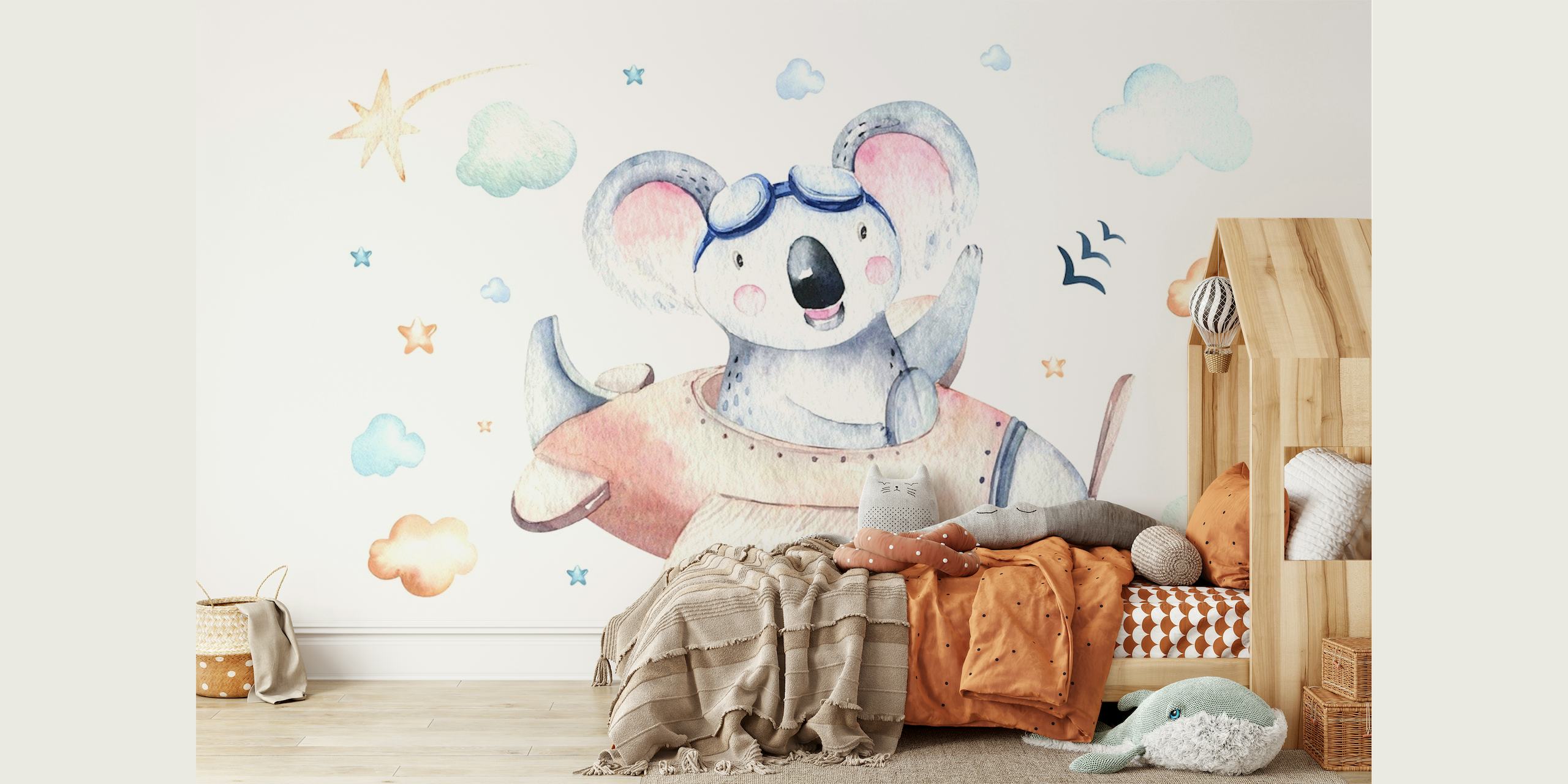 Flying Koala wallpaper