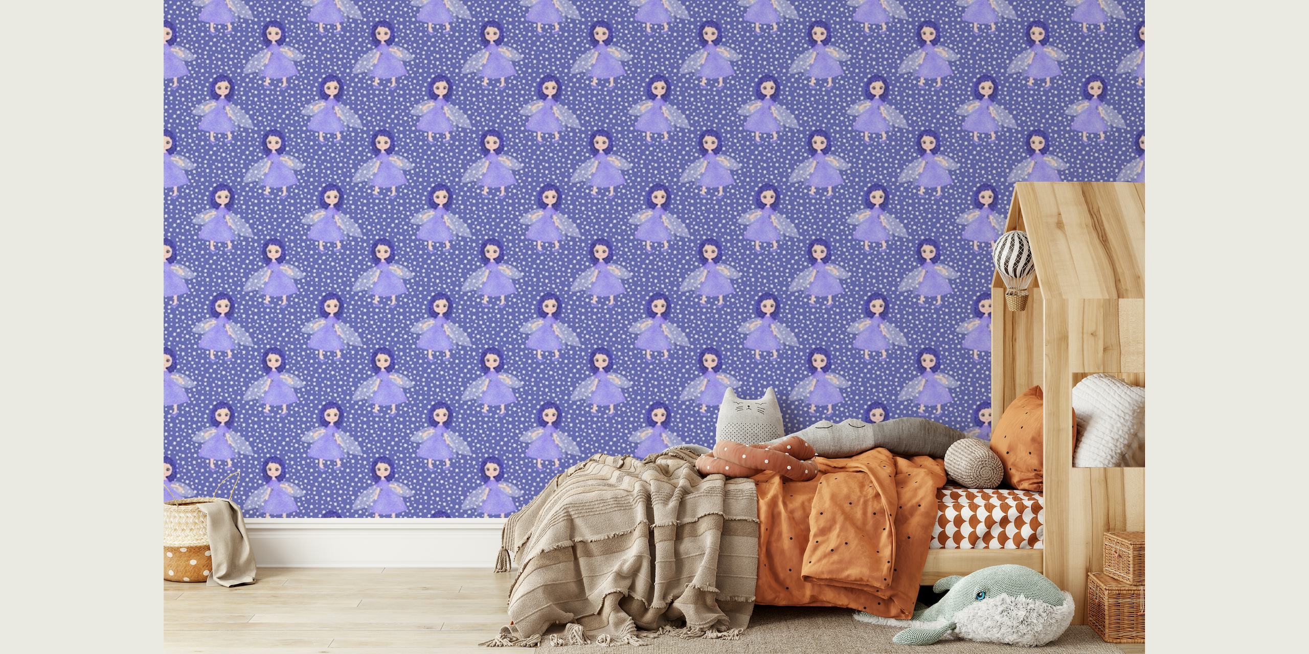 Purple Little Fairy 1 wallpaper
