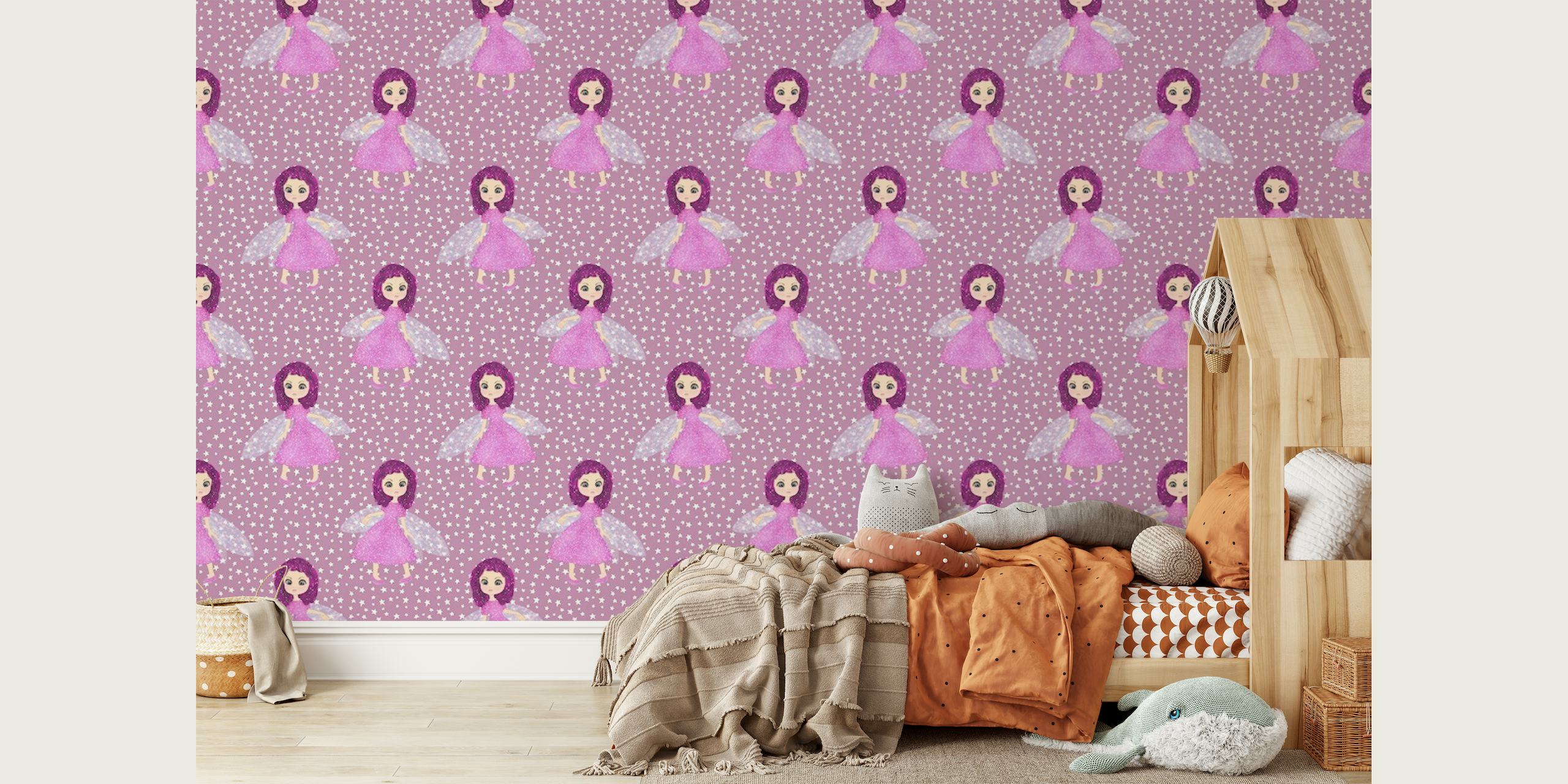 Pink Little Fairy 2 wallpaper