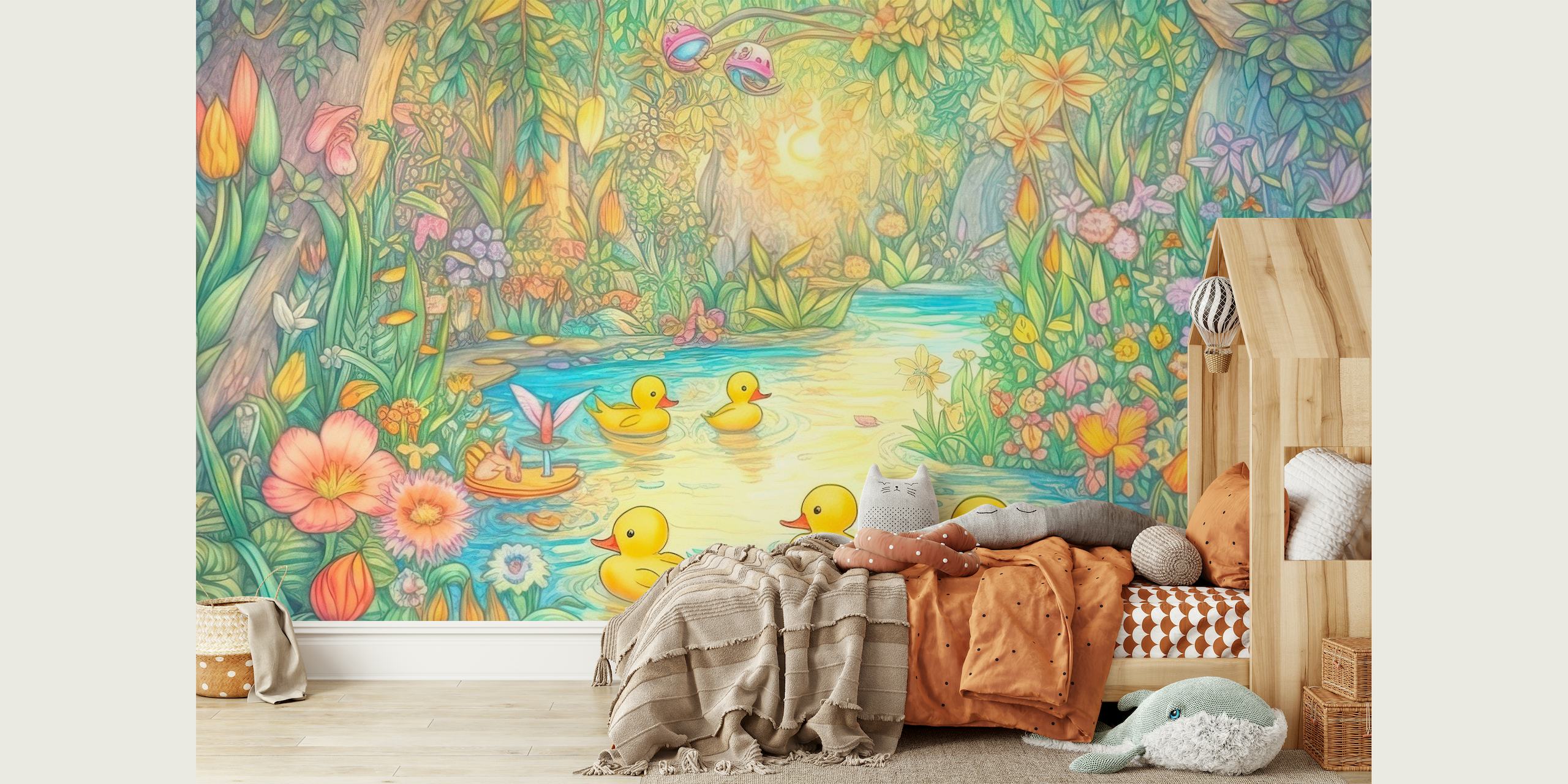 Toy Ducks wallpaper