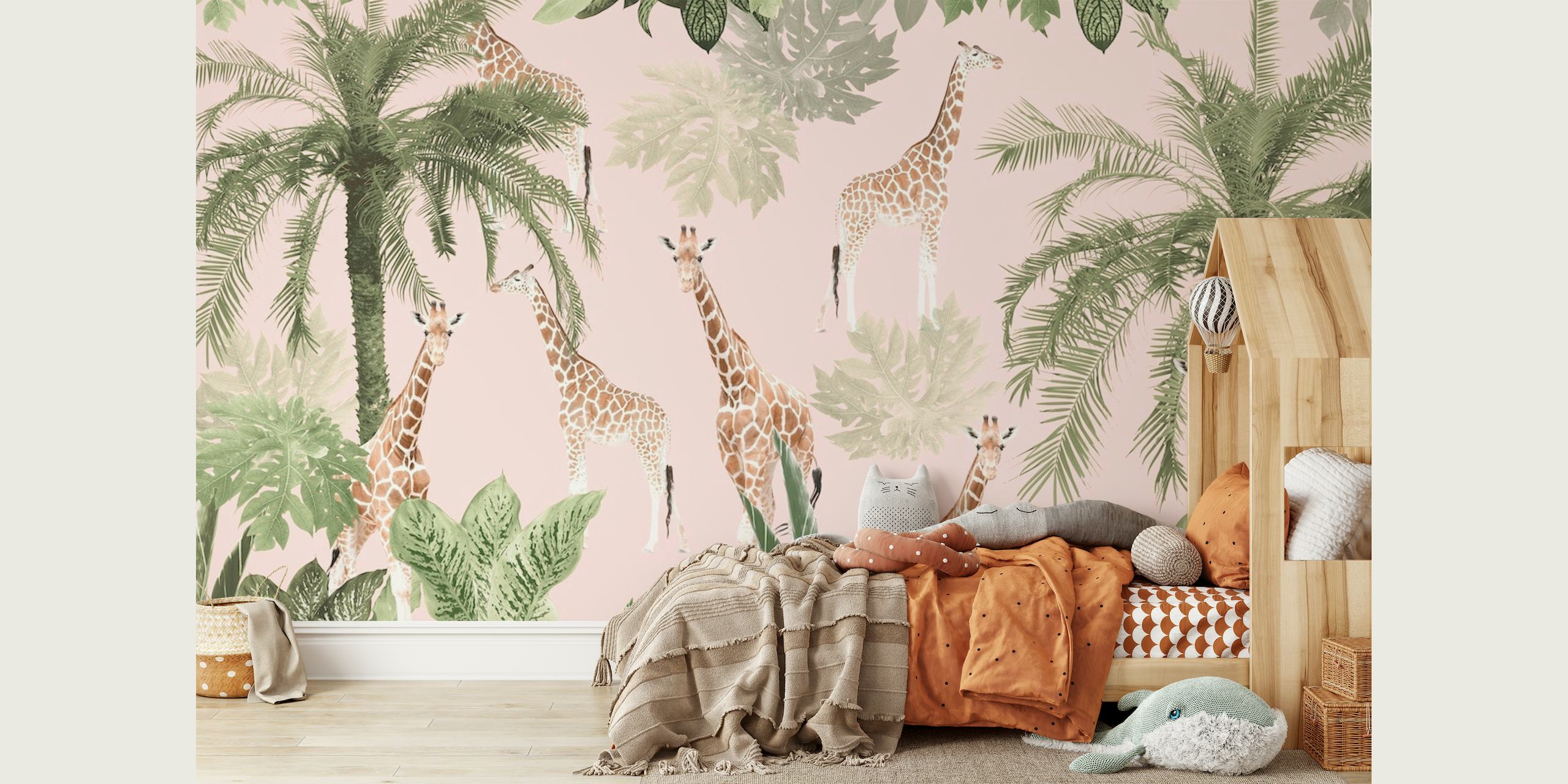 Giraffes in the Jungle 2 wallpaper