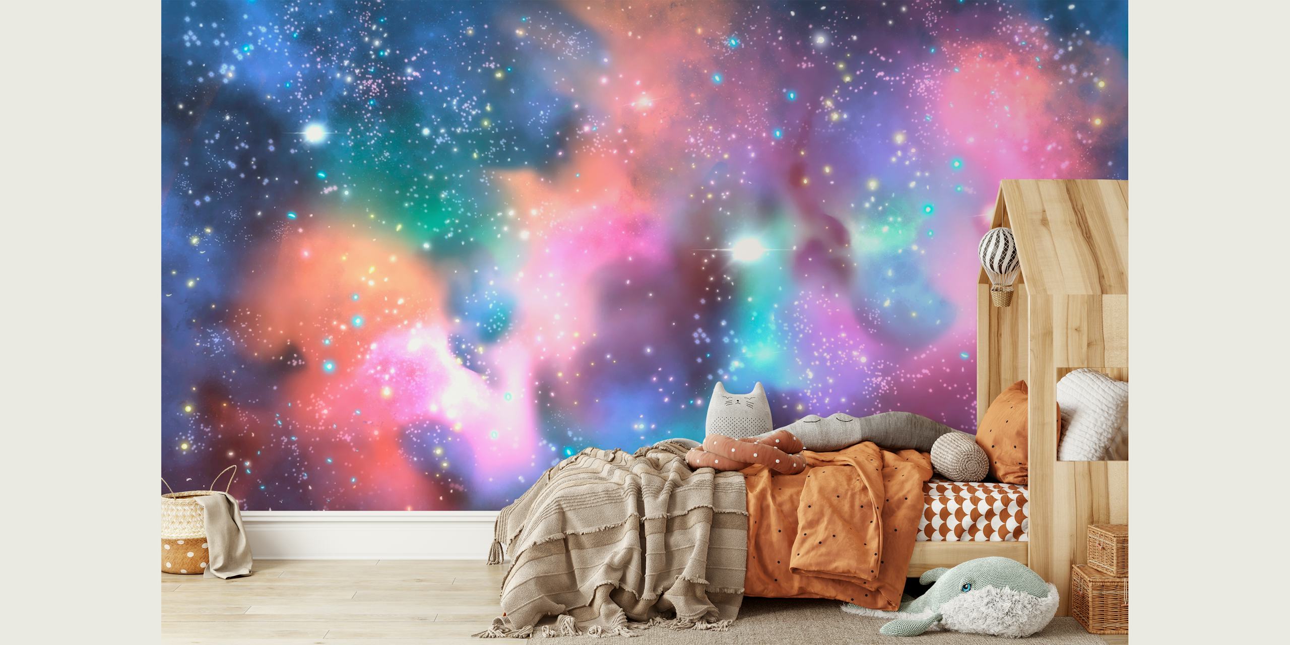 Tapeta Stellar Nursery Bliss u sobi