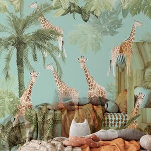 Giraffes in the Jungle 3