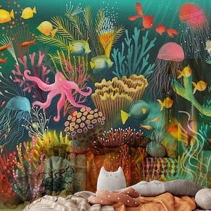 underwater magic mermaid world