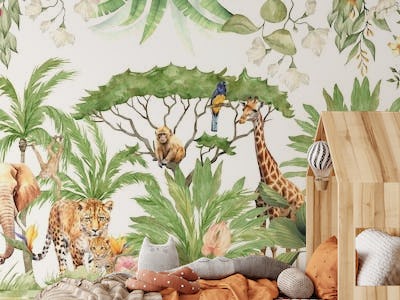 Tropical Nursery Safari Jungle 4