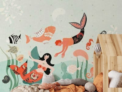 little mermaid illustration