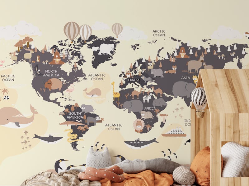 Playroom World Map