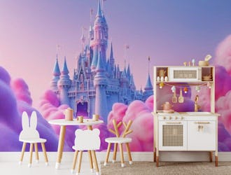 Magical fairy castle