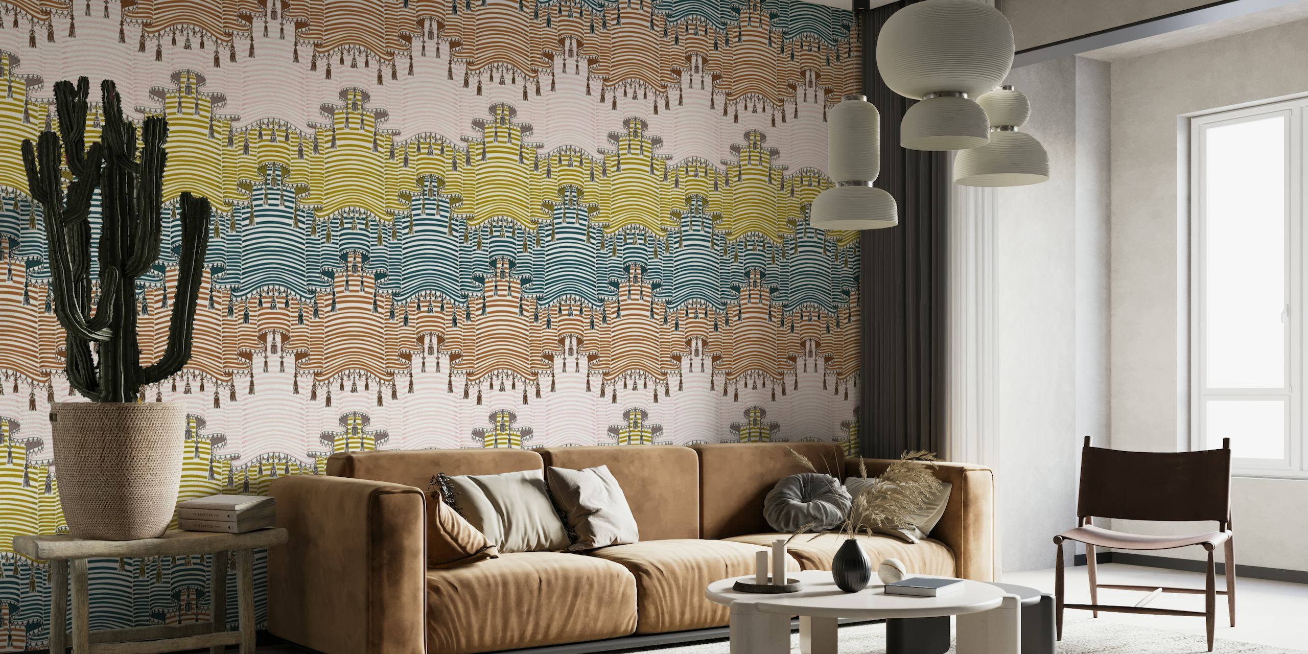 Luxurious wall boho wallpaper