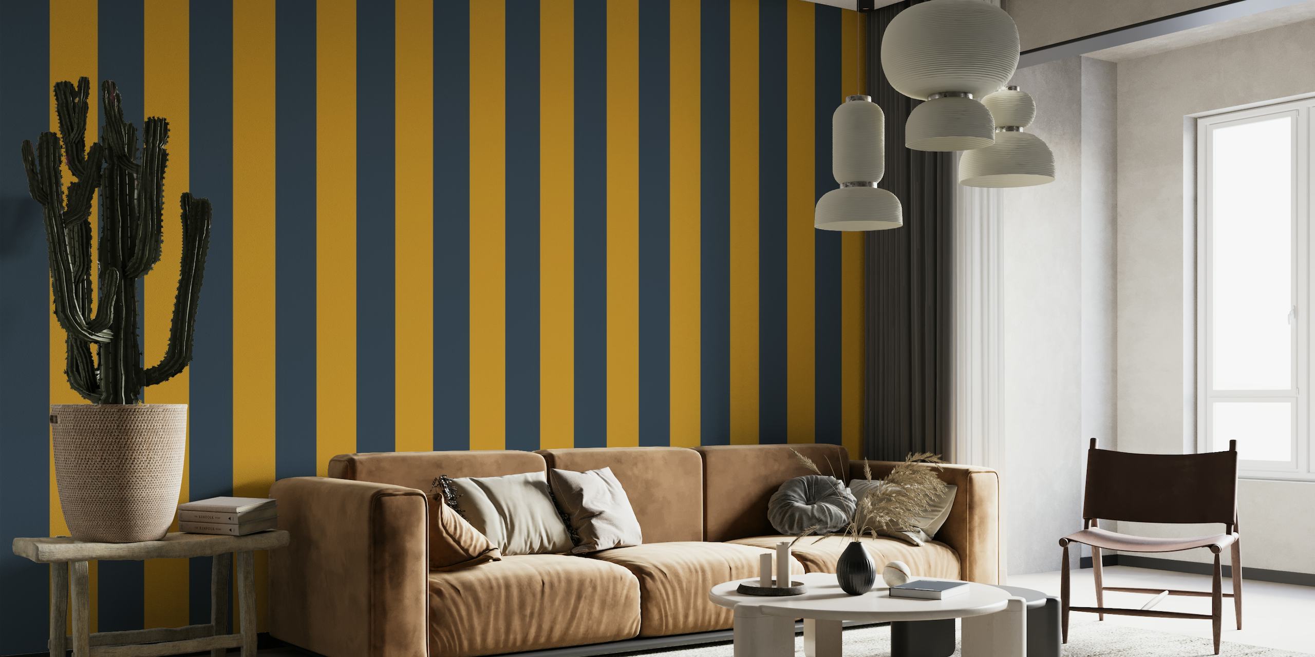 Bossa Nova Stripes - Wide wallpaper