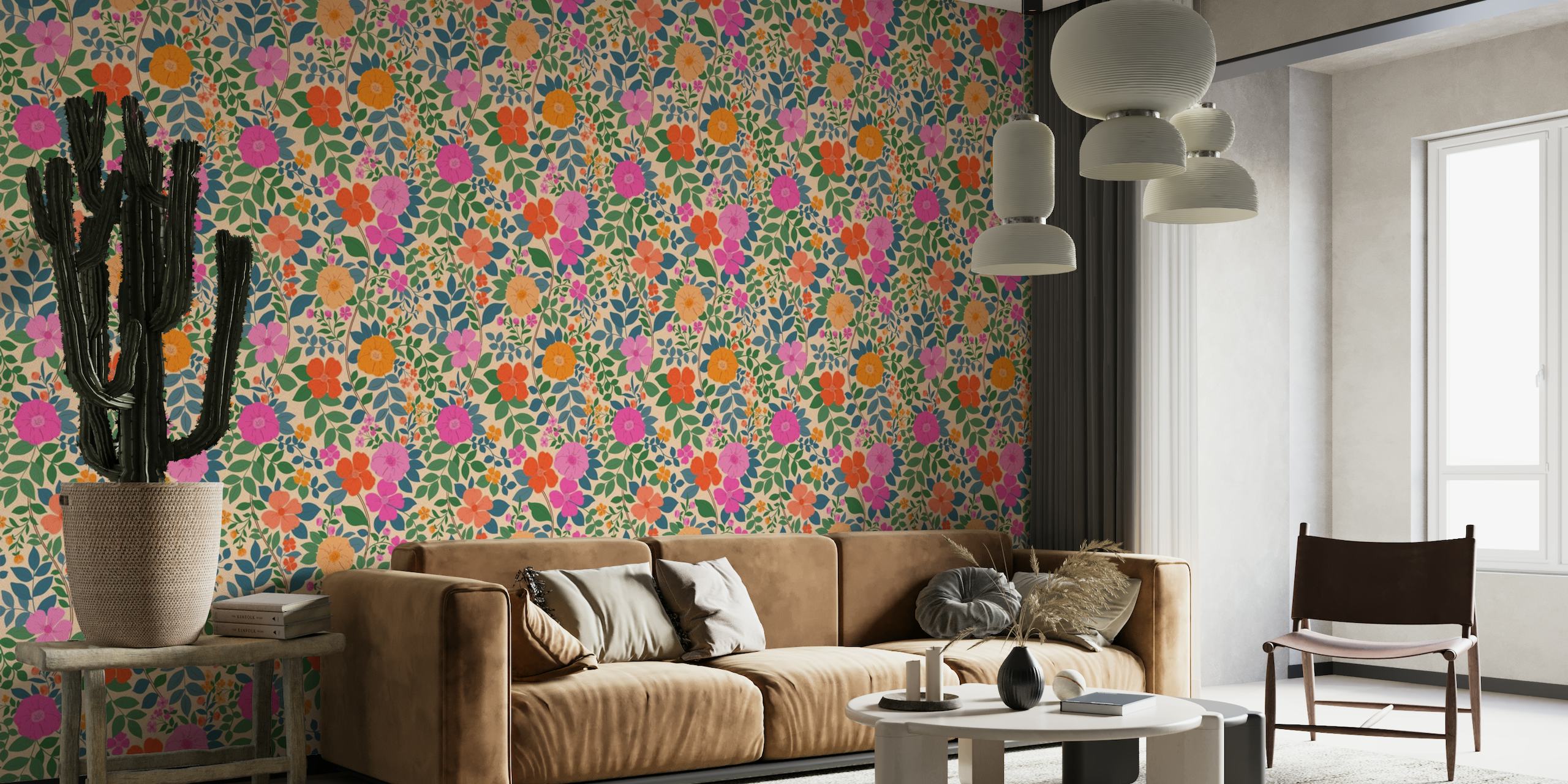 Cami Floral wallpaper