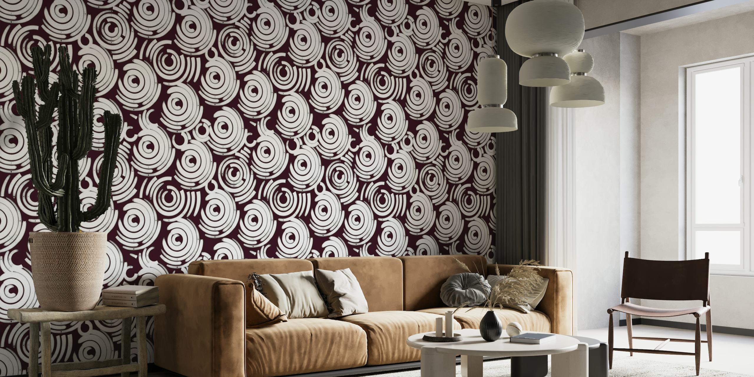 White Circles wallpaper