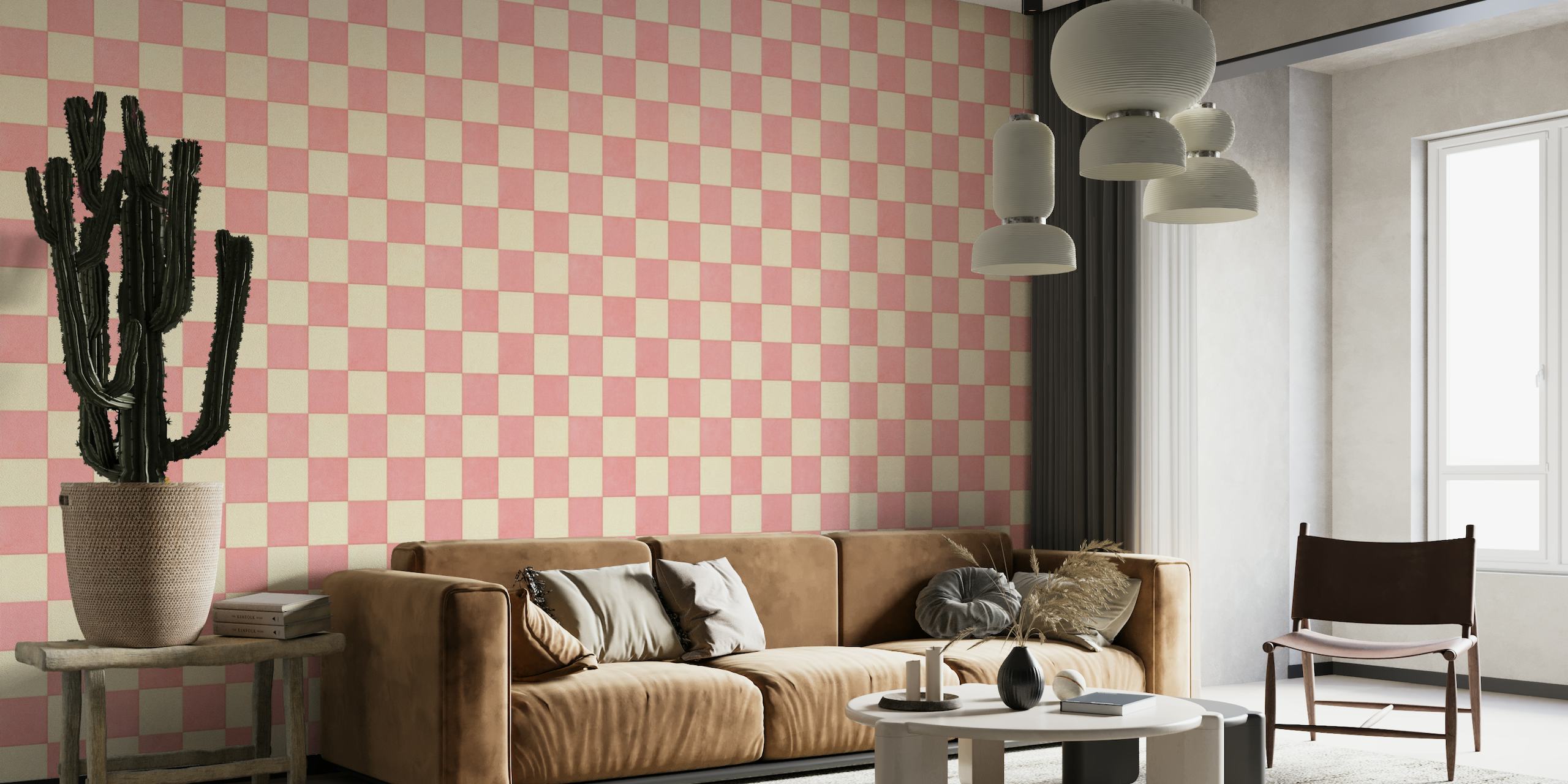 TILES 012 C - Checkerboard wallpaper