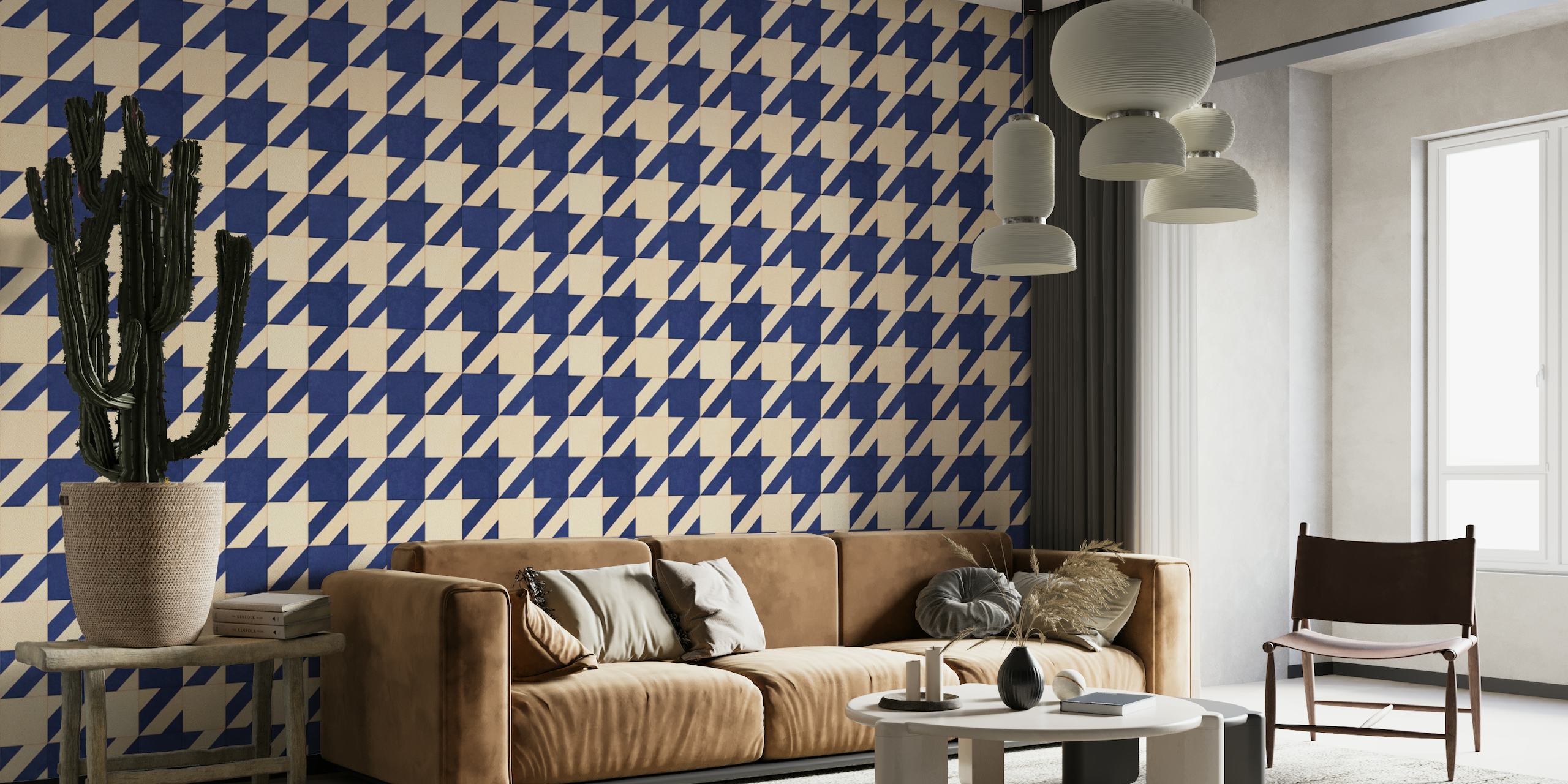 TILES 011 A - Houndstooth tapet