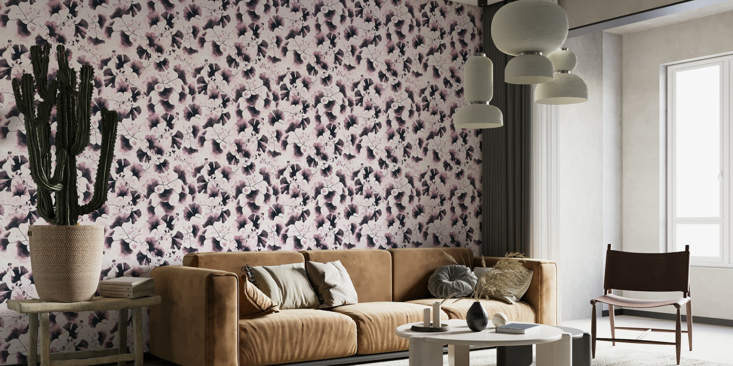 Pink Ginkgo wallpaper