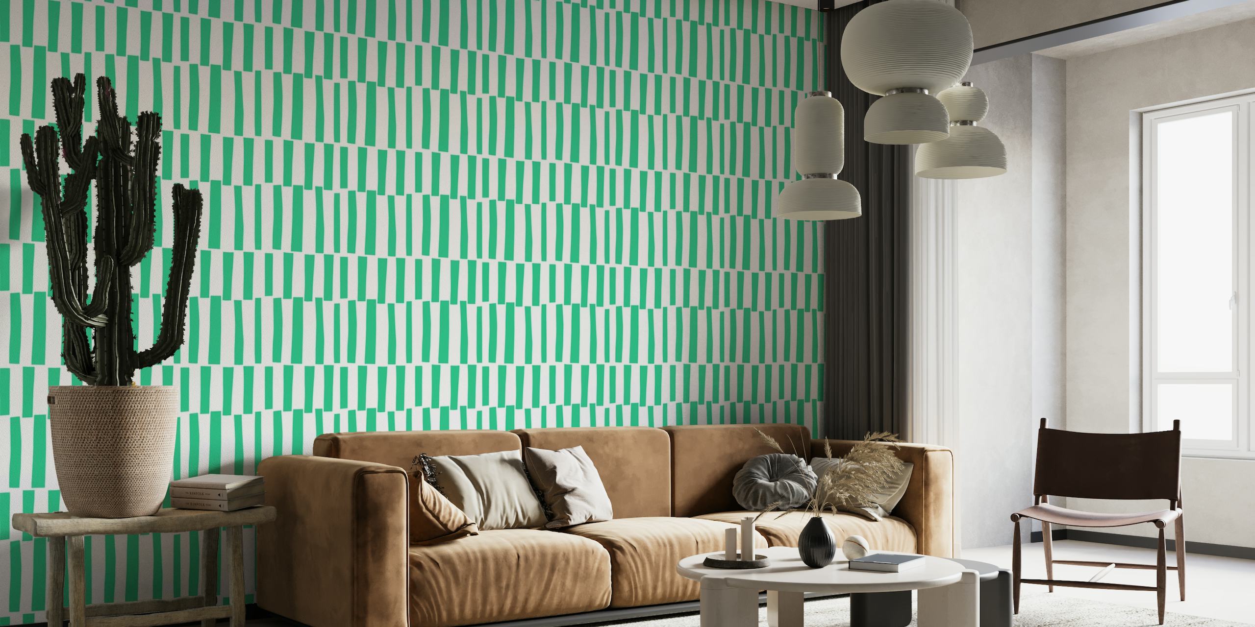 Green cuts wallpaper