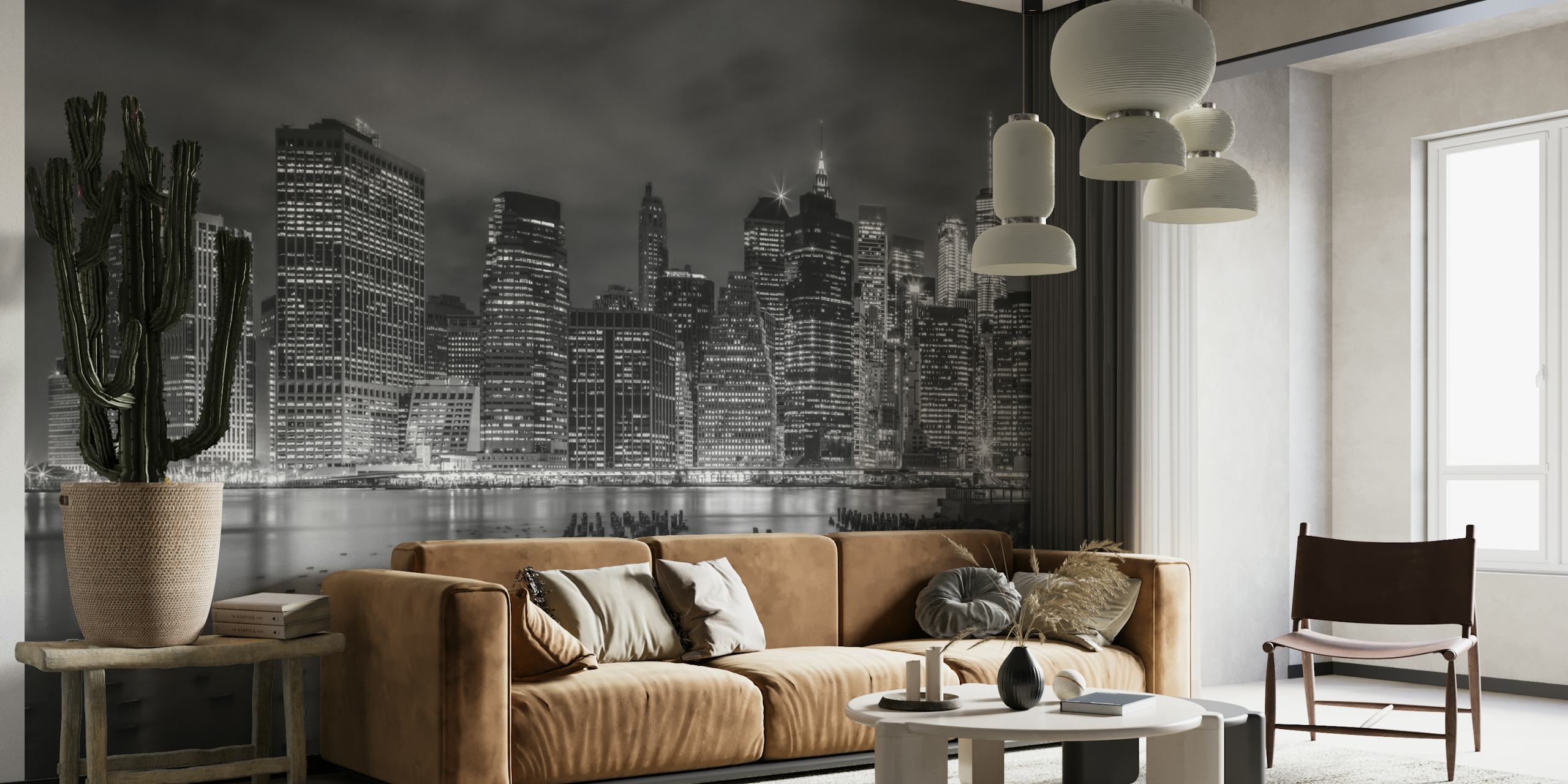 NYC Monochrome Impressions wallpaper