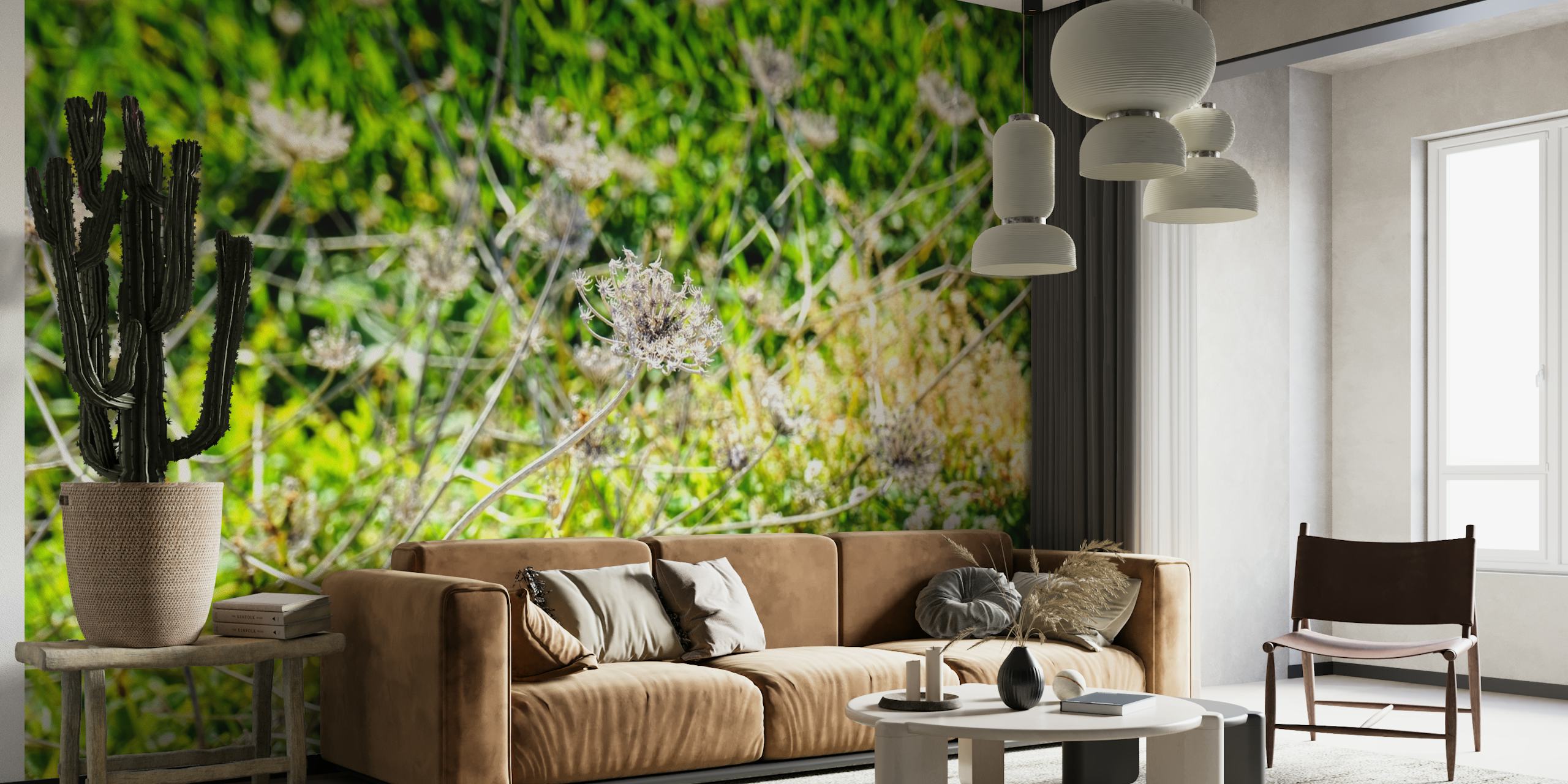 Floral Summer Meadow wallpaper