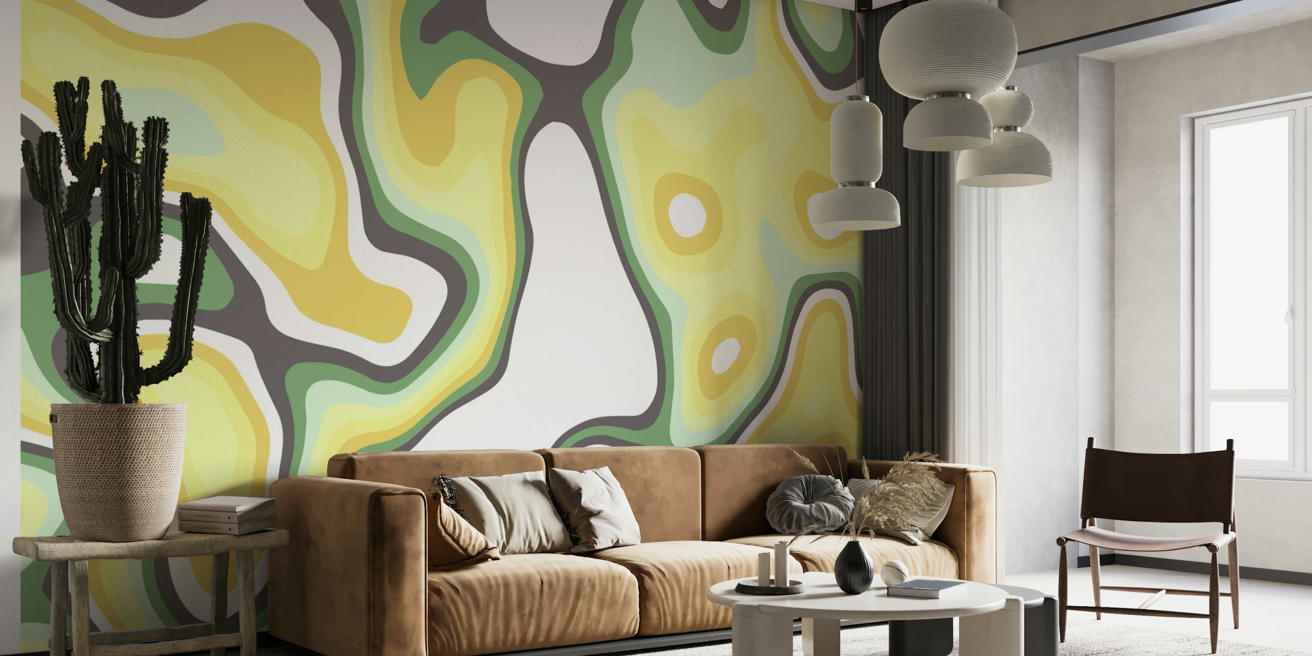 Abstract Organic IV wallpaper