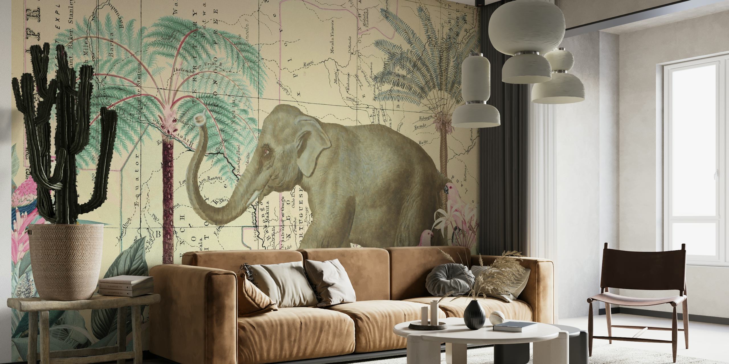 The Elephants Journey wallpaper