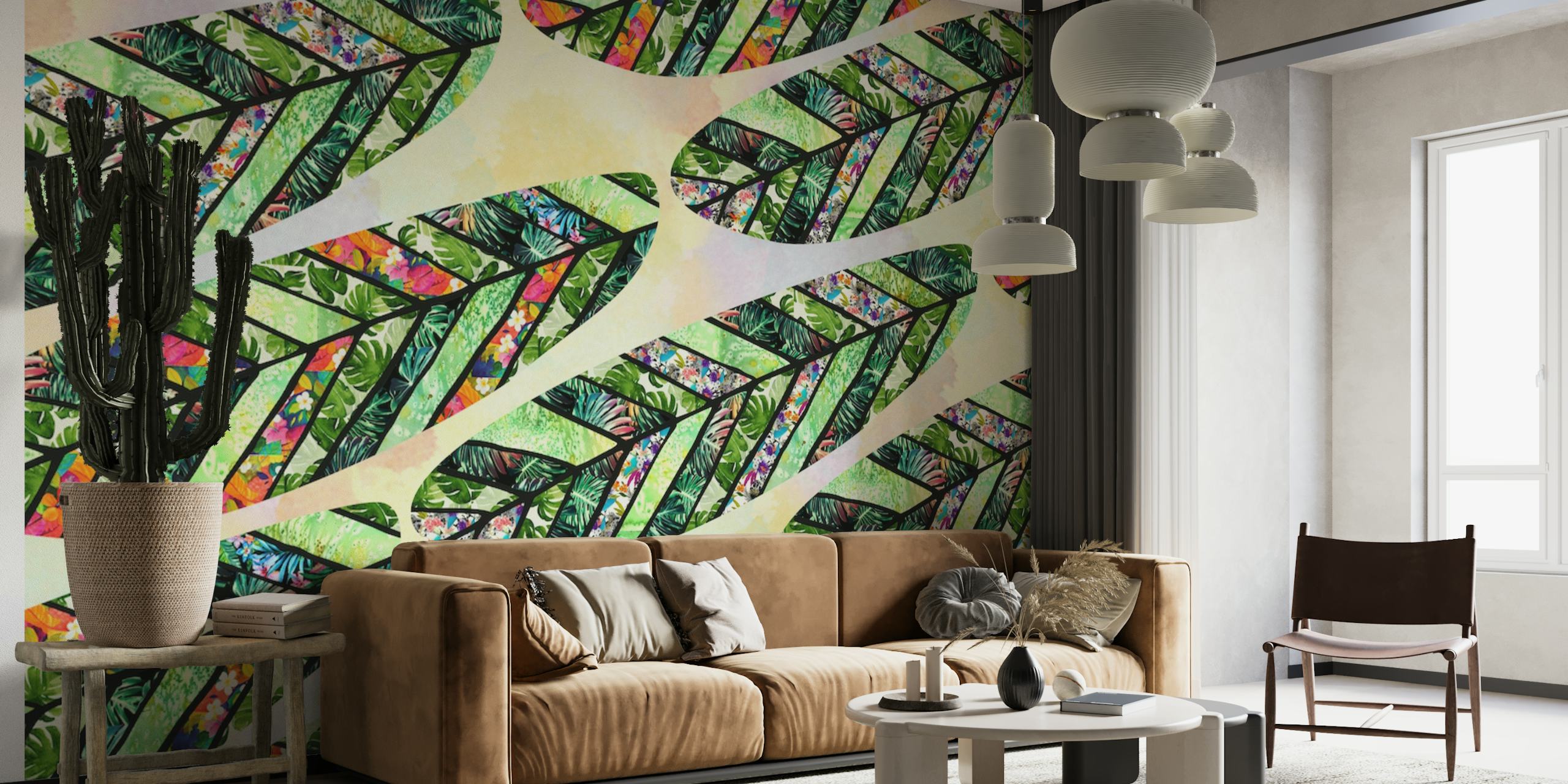 Botanika wallpaper art papel de parede