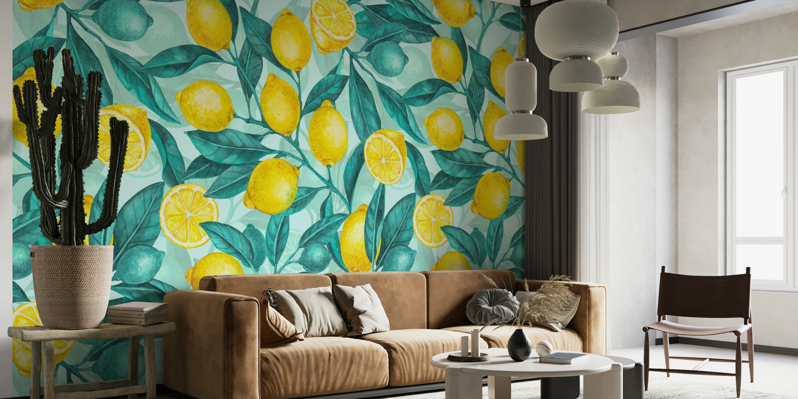 Lemon branches 2 wallpaper