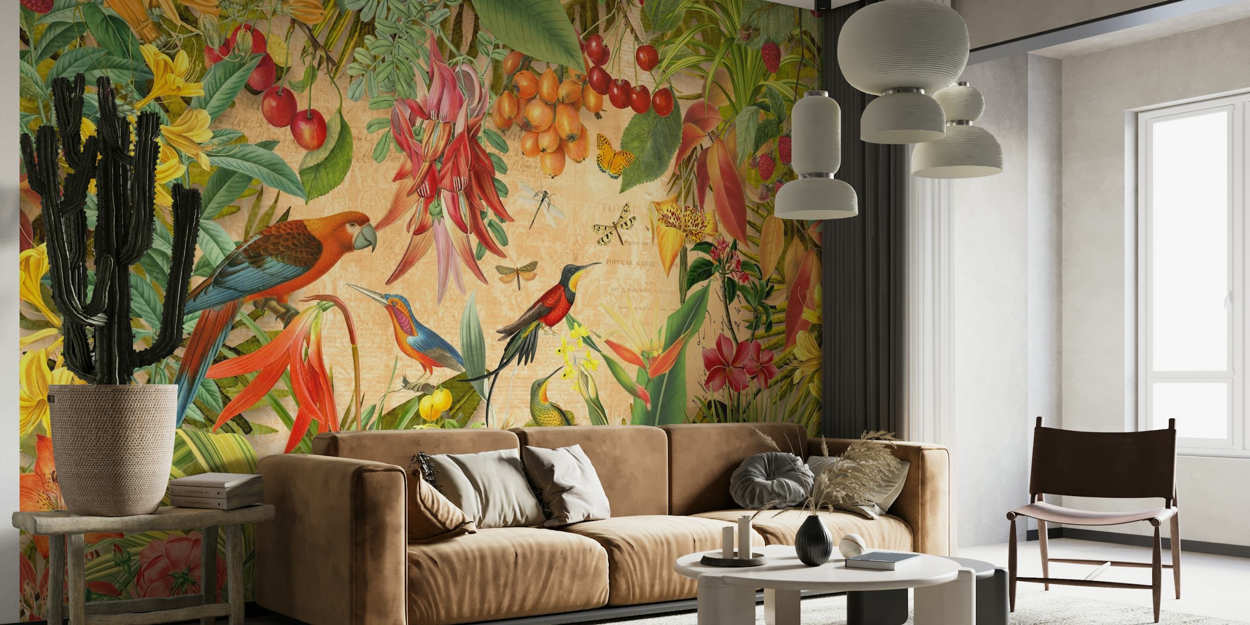 Comprar papel pintado pared tropical garden online