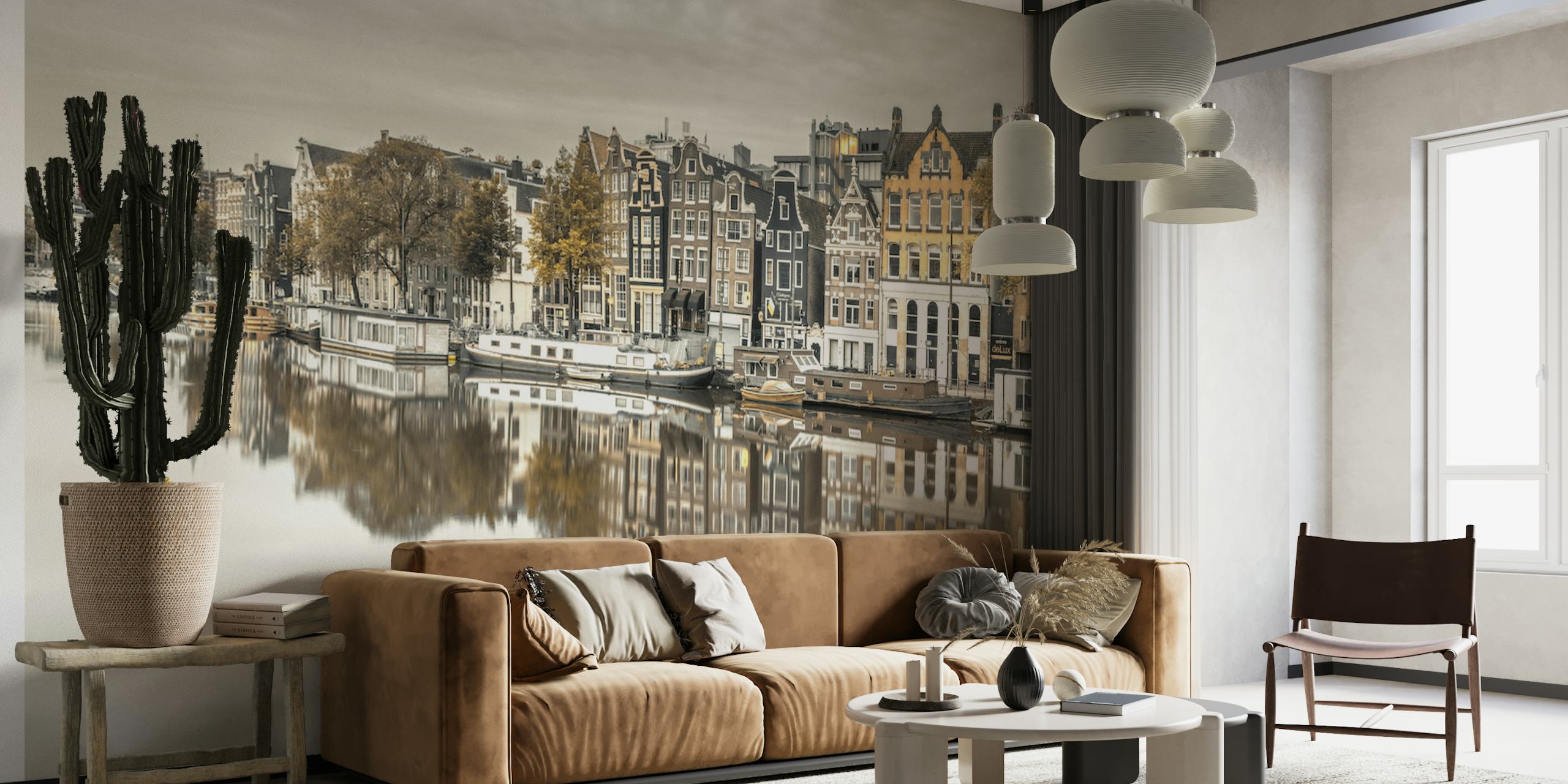 Amsterdam's Mirror behang