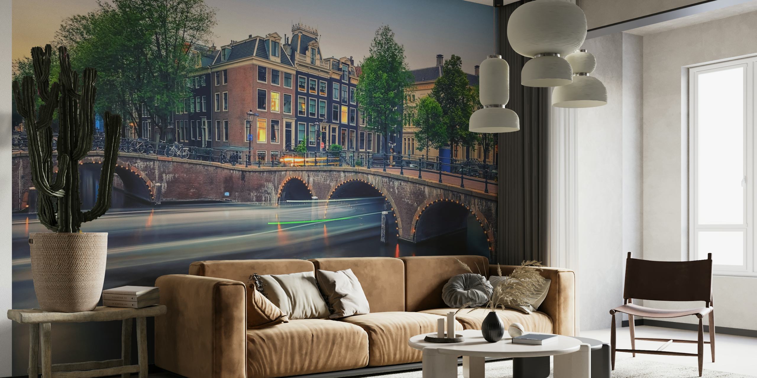 Evening In Amsterdam behang