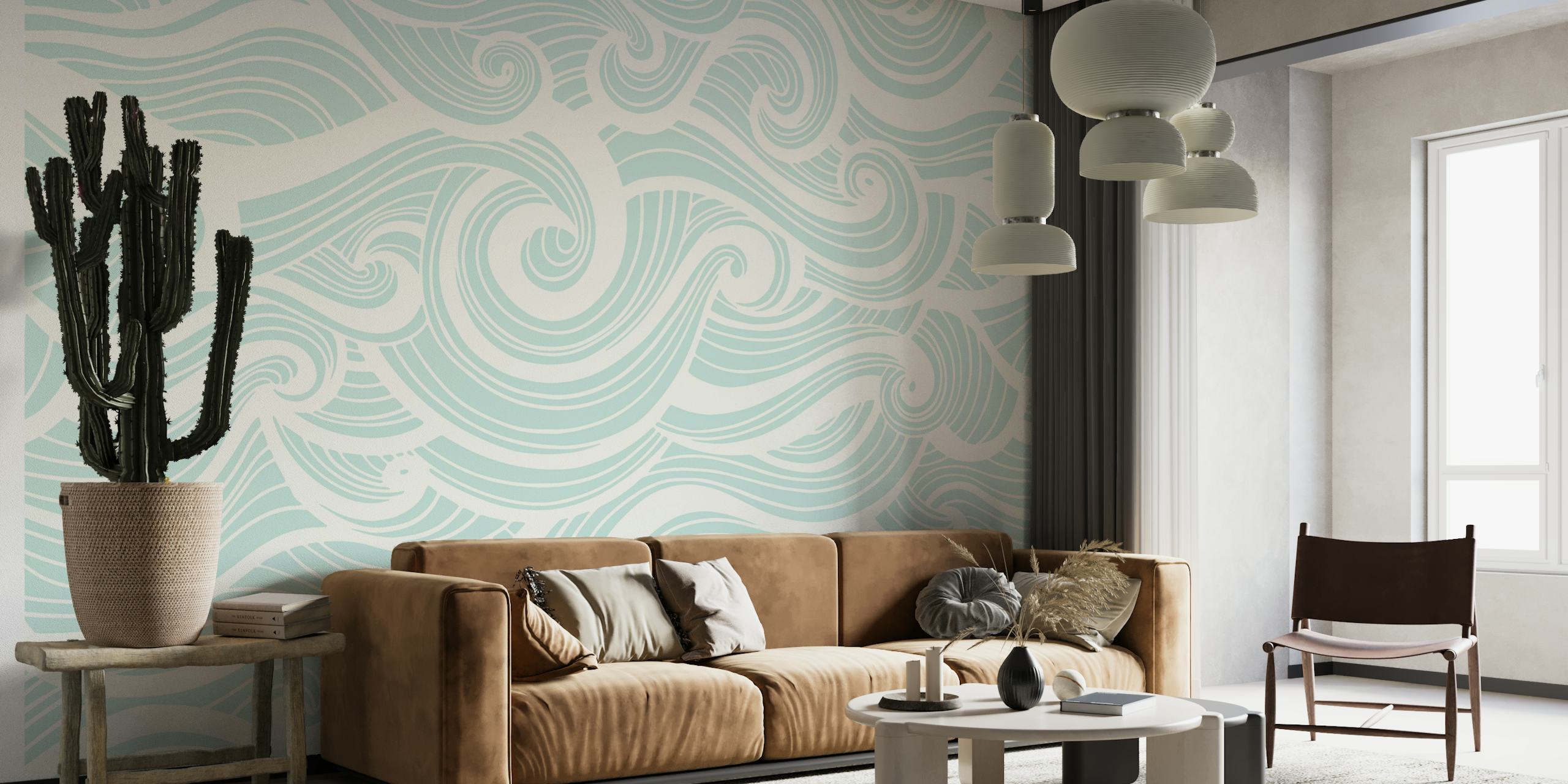 Bold Ocean Waves wallpaper