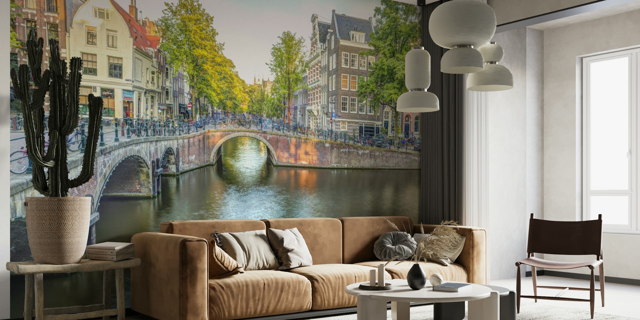 Visit Amsterdam papel de parede