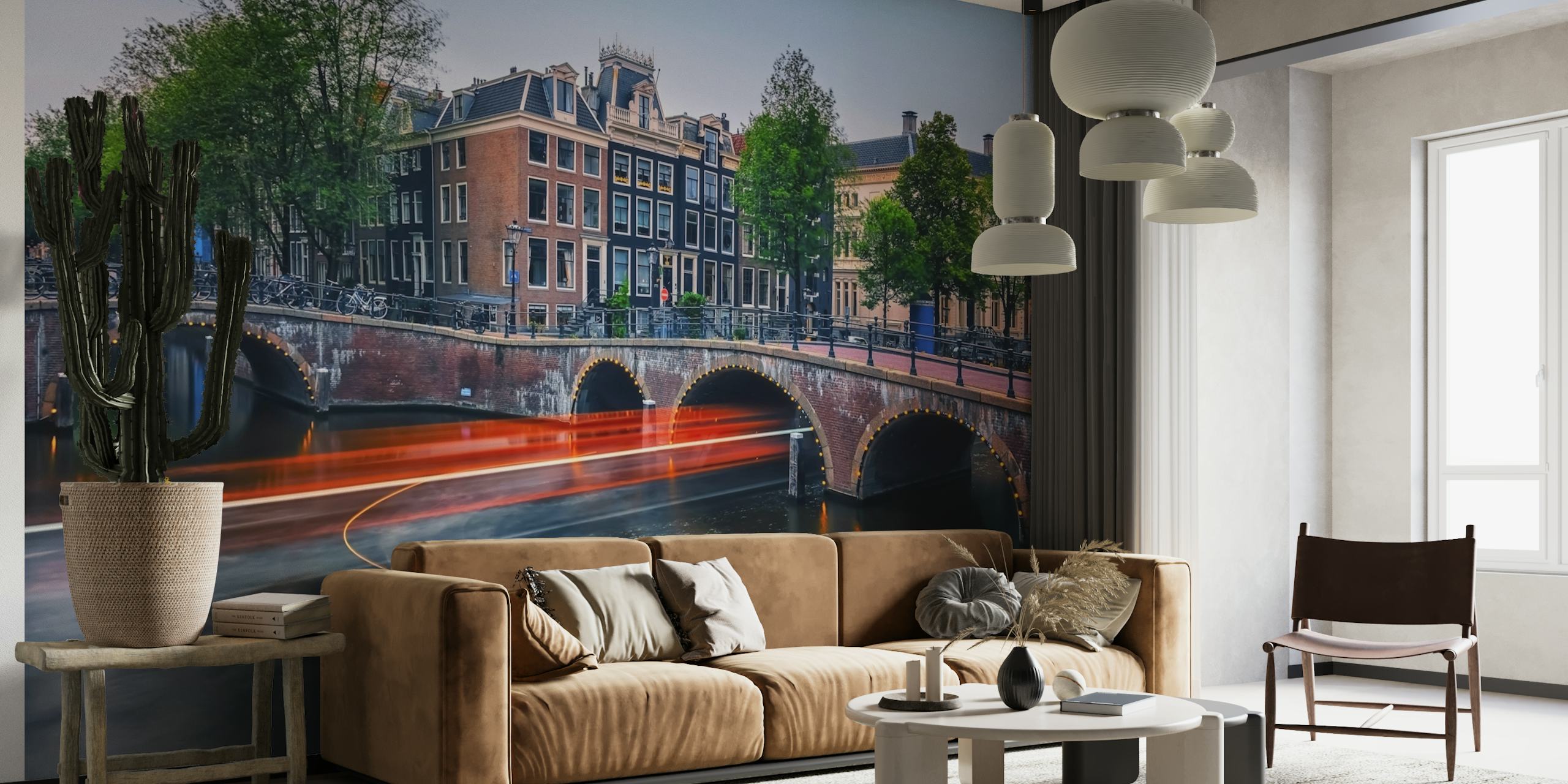 Colorful Amsterdam papel de parede