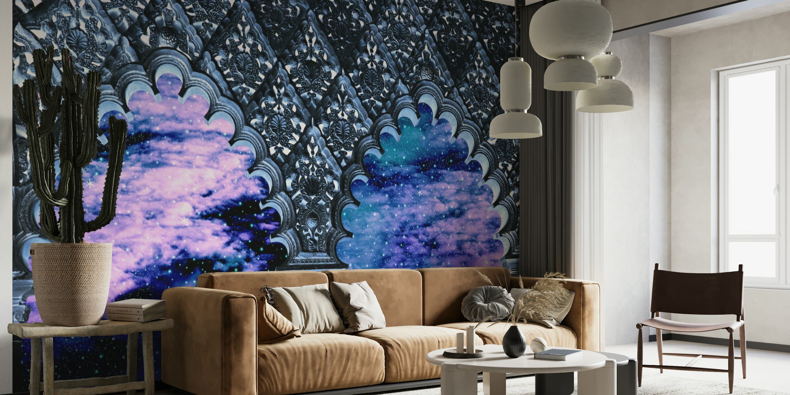 Nebula Dream Arches 2 wallpaper